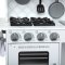 [ครัวไม้ ]รุ่น 4338 ชุดครัวไม้ รุ่นสีขาว 100x110x40cm  Melissa & Doug Chef's Kitchen - Cloud