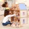 Melissa & Doug Multi-Level Wooden Dollhouse รุ่น 4588 บ้านตุ๊กตา บ้านวิคตอเรีย+เฟอร์นิเจอร์ไม้ 14 ชิ้น ( 71 x 61 x 40 cm )