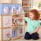 Melissa & Doug Multi-Level Wooden Dollhouse รุ่น 4588 บ้านตุ๊กตา บ้านวิคตอเรีย+เฟอร์นิเจอร์ไม้ 14 ชิ้น ( 71 x 61 x 40 cm )