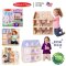 Melissa & Doug Multi-Level Wooden Dollhouse รุ่น 4588 บ้านตุ๊กตา บ้านวิคตอเรีย+เฟอร์นิเจอร์ไม้ 14 ชิ้น ( 71 x 61 x 40 cm )