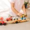 Melissa & Doug Emergency Vehicle Carrier รุ่น 4610 ชุดรถยก มาพร้อมรถกู้ชีพ