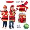 Melissa & Doug Role Play Costume - Fire Chief รุ่น 4834 ชุดนักดับเพลิง ฟรีไซส์ 3-6 ขวบ สูง 100-135 cm