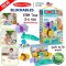 Melissa & Doug Blockables Safari Play Set รุ่น 50171 บล๊อกไม้ ตัวต่อ ชิ้นใหญ่ รุ่นซาฟารี 34 ชิ้น ของเล่น STEM พกพาง่าย