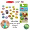 Melissa & Doug Sticker WOW Refill Stickers Dinosaur  รุ่น 50202 สติ๊กเกอร์รีฟีล 300 ดวง รุ่นไดโนเสาร์