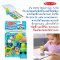 Melissa & Doug Sticker WOW! Activity Pad & Sticker Stamper Sea Turtle รุ่น 50234 สมุดกิจกรรม ตัวปั้มสติ๊กเกอร์ WOW! ตีมเต่า พร้อมสติ๊กเกอร์ 300 ดวง