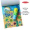 Melissa & Doug Sticker WOW! Activity Pad & Sticker Stamper Sea Turtle รุ่น 50234 สมุดกิจกรรม ตัวปั้มสติ๊กเกอร์ WOW! ตีมเต่า พร้อมสติ๊กเกอร์ 300 ดวง