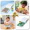 Melissa & Doug Sticker WOW! Activity Pad & Sticker Stamper Bulldozer รุ่น 50244 สมุดกิจกรรม ตัวปั้มสติ๊กเกอร์ WOW! ตีมรถแม๊คโค พร้อมสติ๊กเกอร์ 300 ดวง