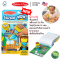 Melissa & Doug Sticker WOW! Activity Pad & Sticker Stamper Bulldozer รุ่น 50244 สมุดกิจกรรม ตัวปั้มสติ๊กเกอร์ WOW! ตีมรถแม๊คโค พร้อมสติ๊กเกอร์ 300 ดวง