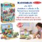 Melissa & Doug Blockables Vehicles Play Set รุ่น 50277 บล๊อกไม้ ตัวต่อ ชิ้นใหญ่ รุ่นรถ 54 ชิ้น ของเล่น STEM พกพาง่าย