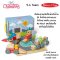 Melissa & Doug Blockables Vehicles Play Set รุ่น 50277 บล๊อกไม้ ตัวต่อ ชิ้นใหญ่ รุ่นรถ 54 ชิ้น ของเล่น STEM พกพาง่าย