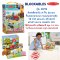 Melissa & Doug Blockables Farm Play Set รุ่น 50278 บล๊อกไม้ ตัวต่อ ชิ้นใหญ่ รุ่นฟาร์ม 56 ชิ้น ของเล่น STEM พกพาง่าย