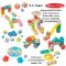 Melissa & Doug Blockables Town Play Set รุ่น 50279 บล๊อกไม้ ตัวต่อ ชิ้นใหญ่ รุ่นสร้างเมือง 73 ชิ้น ของเล่น STEM พกพาง่าย