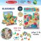 Melissa & Doug Blockables Town Play Set รุ่น 50279 บล๊อกไม้ ตัวต่อ ชิ้นใหญ่ รุ่นสร้างเมือง 73 ชิ้น ของเล่น STEM พกพาง่าย
