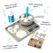 Melissa & Doug Simmer & Stir Stovetop Play Set with Color Changing Water WOW รุ่น 50290 ทำอาหารเปลี่ยนสี ชุดเตาทำอาหาร รียูส เล่นได้ไม่เบื่อ