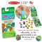 Melissa & Doug Sticker WOW! Mini Activity Pad & Refill Stickers Dinosaur รุ่น 50298 Mini สมุดกิจกรรม + สติ๊กเกอร์รีฟิล 200 ดวง ตีมไดโนเสาร์