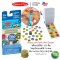 Melissa & Doug Sticker WOW! Mini Activity Pad & Refill Stickers Surprise Pack 1 รุ่น 50299 Mini สมุดกิจกรรม + สติ๊กเกอร์รีฟิล 200 ดวง ตีมรวมทุกสิ่ง