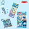 Melissa & Doug Sticker WOW! Activity Pad & Sticker Stamper Shark รุ่น 50318 สมุดกิจกรรม ตัวปั้มสติ๊กเกอร์ WOW! ตีมปลาฉลาม พร้อมสติ๊กเกอร์ 300 ดวง