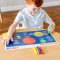 Melissa & Doug Write-A-Mat Learning Mat -planets of solar system รุ่น 5039 แผ่นรองจานเขียนลบได้ รูปดาวเคราะห์  อวกาศ