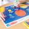 Melissa & Doug Write-A-Mat Learning Mat -planets of solar system รุ่น 5039 แผ่นรองจานเขียนลบได้ รูปดาวเคราะห์  อวกาศ