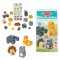 Melissa & Doug Blockables Woodland Friends Play Set รุ่น 50421 บล๊อกไม้ ตัวต่อ ชิ้นใหญ่ รุ่นสัตว์ 16 ชิ้น ของเล่น STEM พกพาง่าย