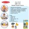 Melissa & Doug Blockables Woodland Friends Play Set รุ่น 50421 บล๊อกไม้ ตัวต่อ ชิ้นใหญ่ รุ่นสัตว์ 16 ชิ้น ของเล่น STEM พกพาง่าย