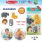 Melissa & Doug Blockables Woodland Friends Play Set รุ่น 50421 บล๊อกไม้ ตัวต่อ ชิ้นใหญ่ รุ่นสัตว์ 16 ชิ้น ของเล่น STEM พกพาง่าย