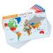 [1แผ่นรียูส] รุ่น 5042 แผ่นรองจานเขียนลบได้ รุ่นแผนที่โลก Melissa & Doug  Write-A-Mat Learning Mat - World Map