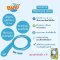 Buki France Mini Sciences Magnifying glass รุ่น 9007 แว่นขยายนักสำรวจเด็ก 2 เท่า - 4 เท่า ขนาดเลนส์ใหญ่ 10 Cm.