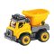 Buki France Construction truck RC รุ่น 9020 รถบรรทุกก่อสร้าง รถตักดิน & รถดัมพ์ ประกอบเองได้ 2 แบบ DIY