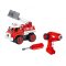 Buki France Fire truck RC รุ่น 9022 รถดับเพลิงบังคับวิทยุ DIYประกอบเอง พร้อมเสียงเอฟเฟกต์
