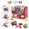 Buki France Fire truck RC รุ่น 9022 รถดับเพลิงบังคับวิทยุ DIYประกอบเอง พร้อมเสียงเอฟเฟกต์