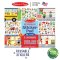 Melissa & Doug Reusable Sticker Pad My Town 200 Pcs รุ่น 9114 สติกเกอร์รียูสซาเบิลรุ่นเมือง