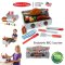 Melissa & Doug Rotisserie & Grill Barbecue Set รุ่น 9269 ของเล่น BBQ ปิ้งย่าง เวลโคร่ เตาปรับได้