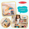 Melissa & Doug Wooden Service Station Parking Garage รุ่น 9271 ของเล่นโรงจอดรถ ร้านล้างรถคาร์วอช ที่จอดรถ & ปั๊มน้ำมัน เติมน้ำมัน