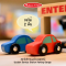 Melissa & Doug Wooden Service Station Parking Garage รุ่น 9271 ของเล่นโรงจอดรถ ร้านล้างรถคาร์วอช ที่จอดรถ & ปั๊มน้ำมัน เติมน้ำมัน