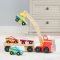 Melissa & Doug Magnetic Car Loader รุ่น 9390 รถของเล่น รถแข่ง รุ่นรถแข่ง 4 คัน ยกด้วยแม่เหล็ก