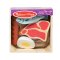 Melissa & Doug Wooden Food Groups Play Set Protein รุ่น 95208 หมวดหมู่อาหาร โปรตีนเนื้อสัตว์ ของเล่นทำอาหาร พกพาง่าย