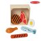 Melissa & Doug Wooden Food Groups Play Set Protein รุ่น 95208 หมวดหมู่อาหาร โปรตีนเนื้อสัตว์ ของเล่นทำอาหาร พกพาง่าย