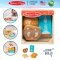 Melissa & Doug Wooden Food Groups Play Set Grains รุ่น 95210 หมวดหมู่อาหาร คาร์โบไฮเดรต ของเล่นทำอาหาร พกพาง่าย