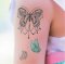Buki France 75 Wash-Off tattoos – Glitter รุ่น TA004  แทททูลายเด็กผู้หญิง รุ่นกลิตเตอร์ ปลอดภัย 100% Non Toxic
