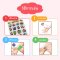 Buki France 75 wash-off tattoos - Metalic รุ่น TA002  แทททูลายเด็กผู้หญิง รุ่นเมทัลลิค ปลอดภัย 100% Non Toxic