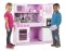 [เคาท์เตอร์ครัวไม้] รุ่น 4002 ชุดครัว รุ่นสีชมพู ครัวไม้อย่างดี ลึก แข็งแรง 100x110x40cm Melissa & Doug Chef's Kitchen Cupcake Pink