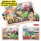 [จิ๊กซอไม้12ชิ้น] รุ่น 2933 จิ๊กซอไม้ รูปก่อสร้าง Melissa & Doug Wooden Jigsaw Puzzle Construction