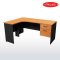 L-shaped Working desk 1.60 m with Left drawer N-DK1612R