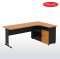 Working desk L-shaped with right cabinet S-DK1812L Smart Extra
