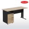 โต๊ะทำงาน 150 cm ตู้ลิ้นชัก-บานเปิดซ้าย S-DK1202L Smart Extra