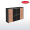 ตู้เก็บเอกสาร 4 บานเปิด B-Walnut Grand BGC-1840