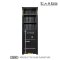ตู้ทรงสูง ชนิด 1 บานเปิดล่าง - บนโล่ง สี : DARK GREY