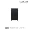 ตู้เสื้อผ้า 2 บานแบบทึบ สี : DARK GREY(copy)(copy)(copy)