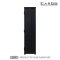ตู้เสื้อผ้า 2 บานแบบทึบ สี : DARK GREY